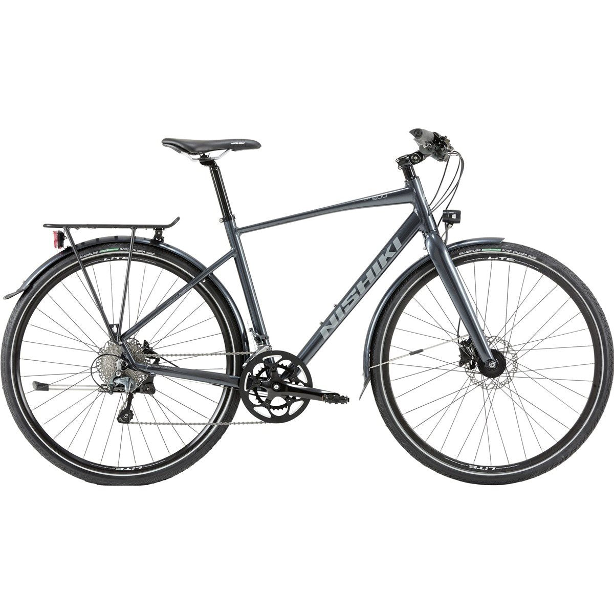Cityhybrid Nishiki City 600 Herr grey