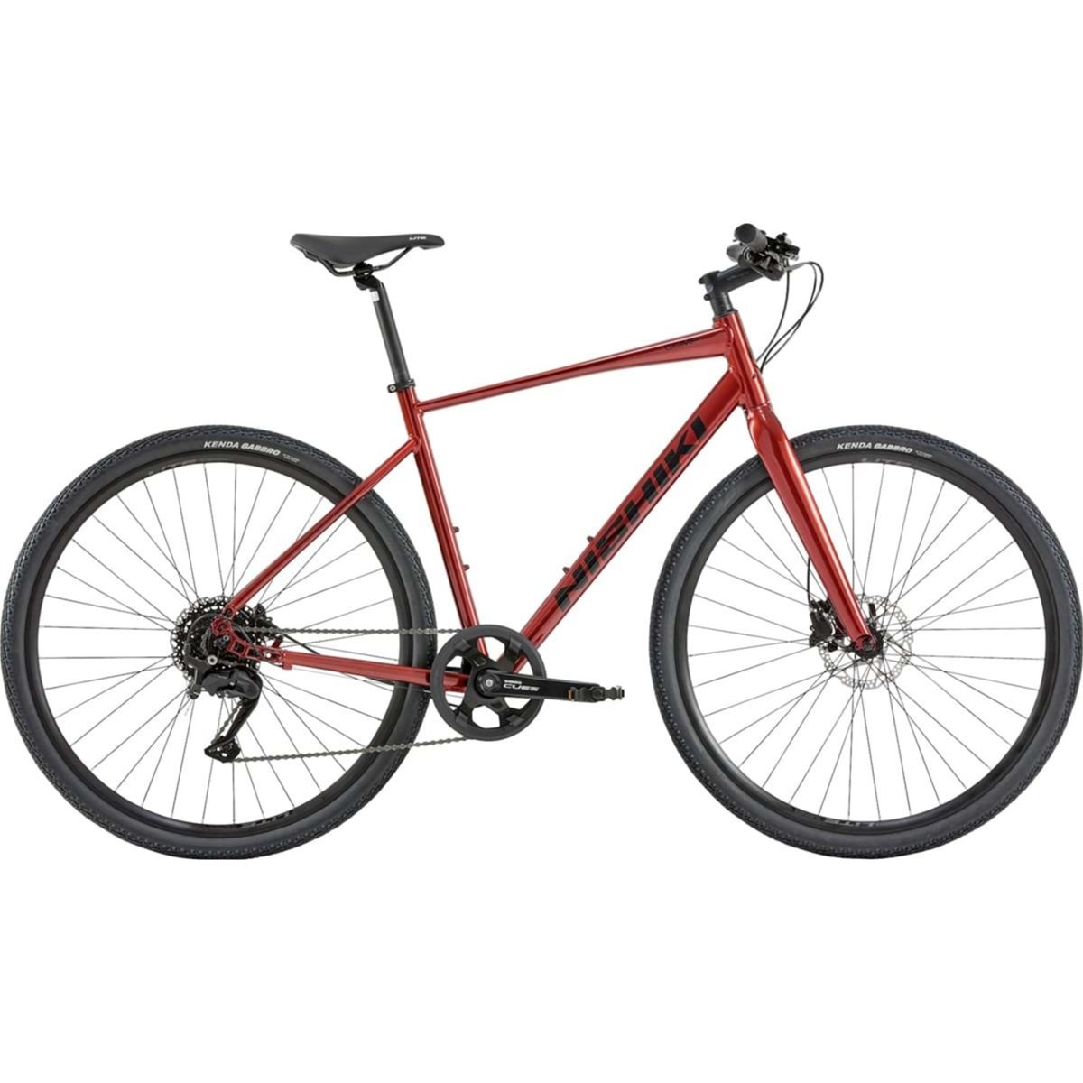 Cityhybrid Nishiki Comp Herr Red