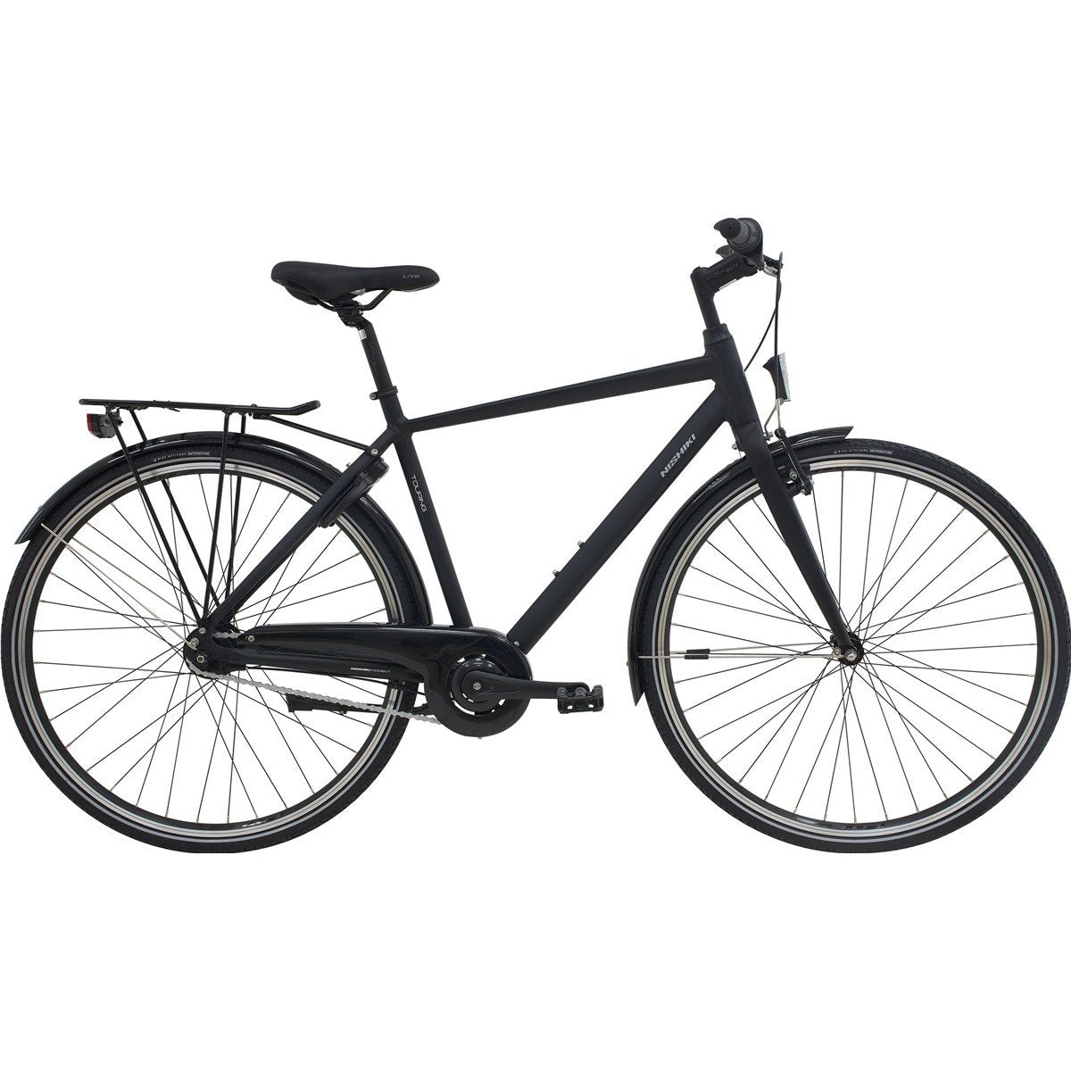 Cityhybrid Nishiki Touring Herr black
