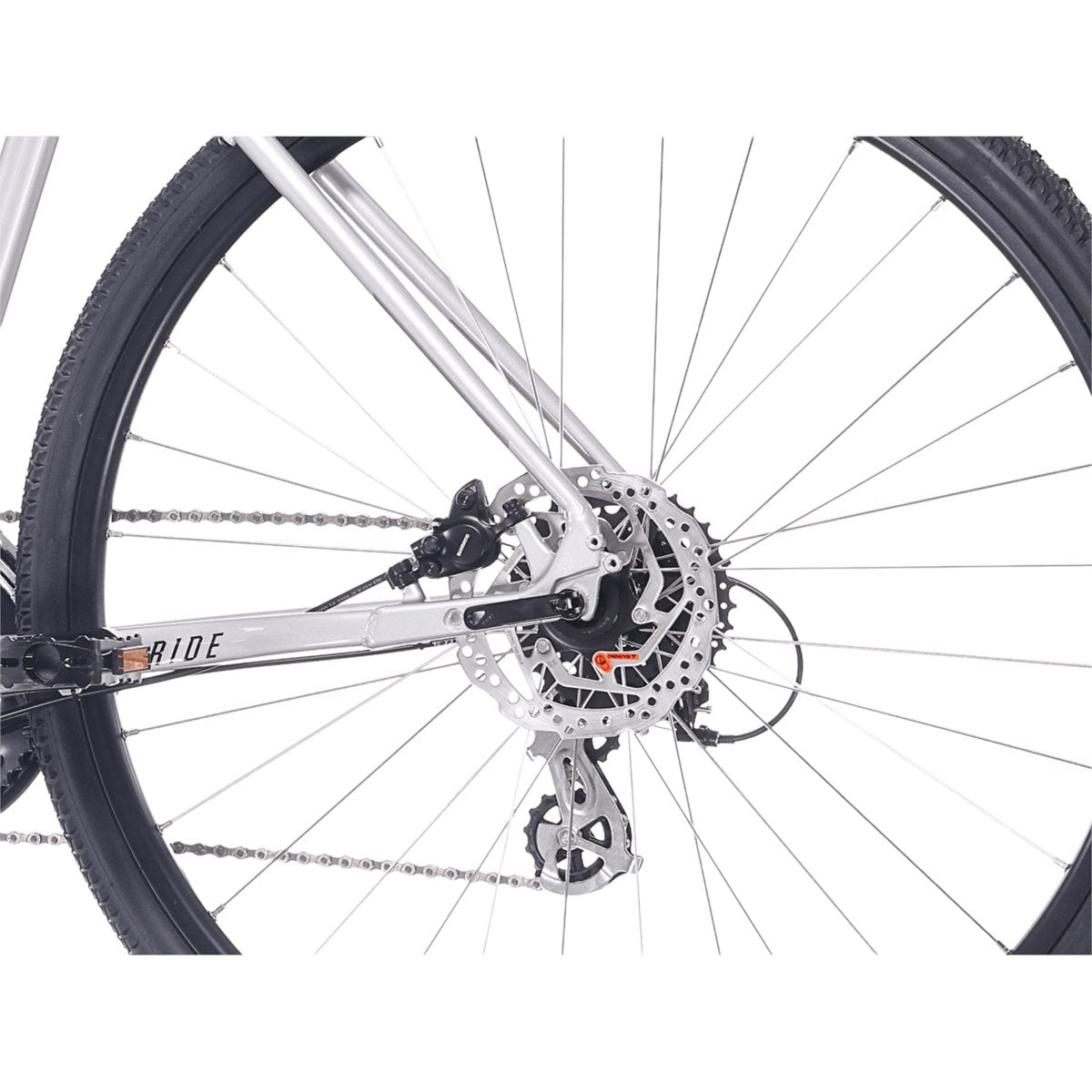 Cityhybrid Rock Machine Crossride 300 Gloss Silver/Black/Grey