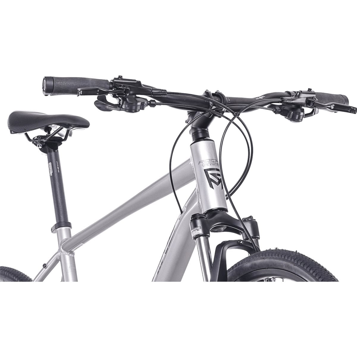 Cityhybrid Rock Machine Crossride 300 Gloss Silver/Black/Grey