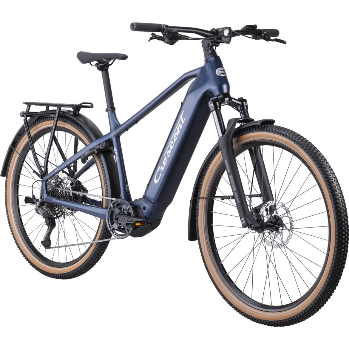 Crescent Eld 30 29 Tum Elcykel 11 Växlar Blå