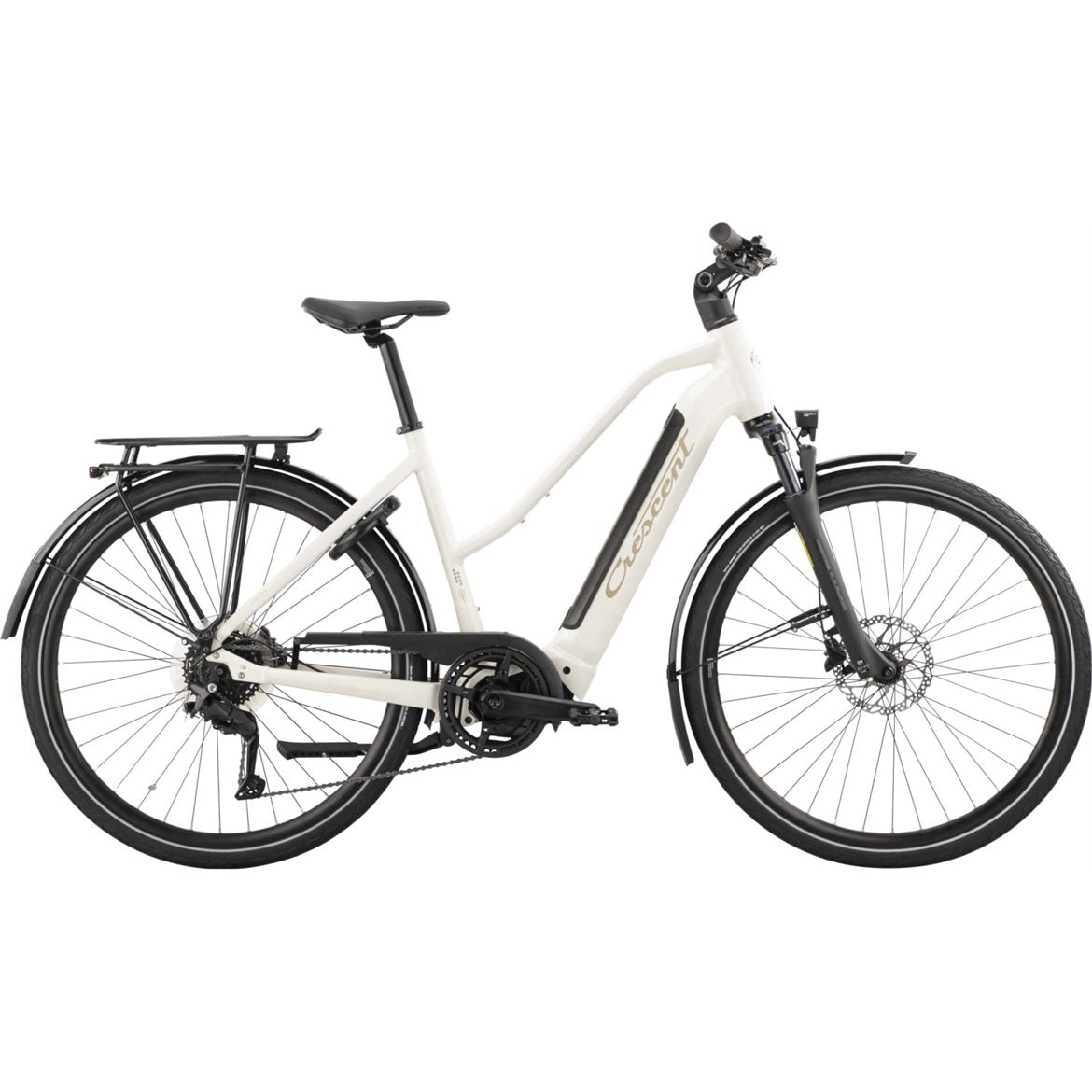 Crescent Elda 30S Elcykel 9 Växlar Grå