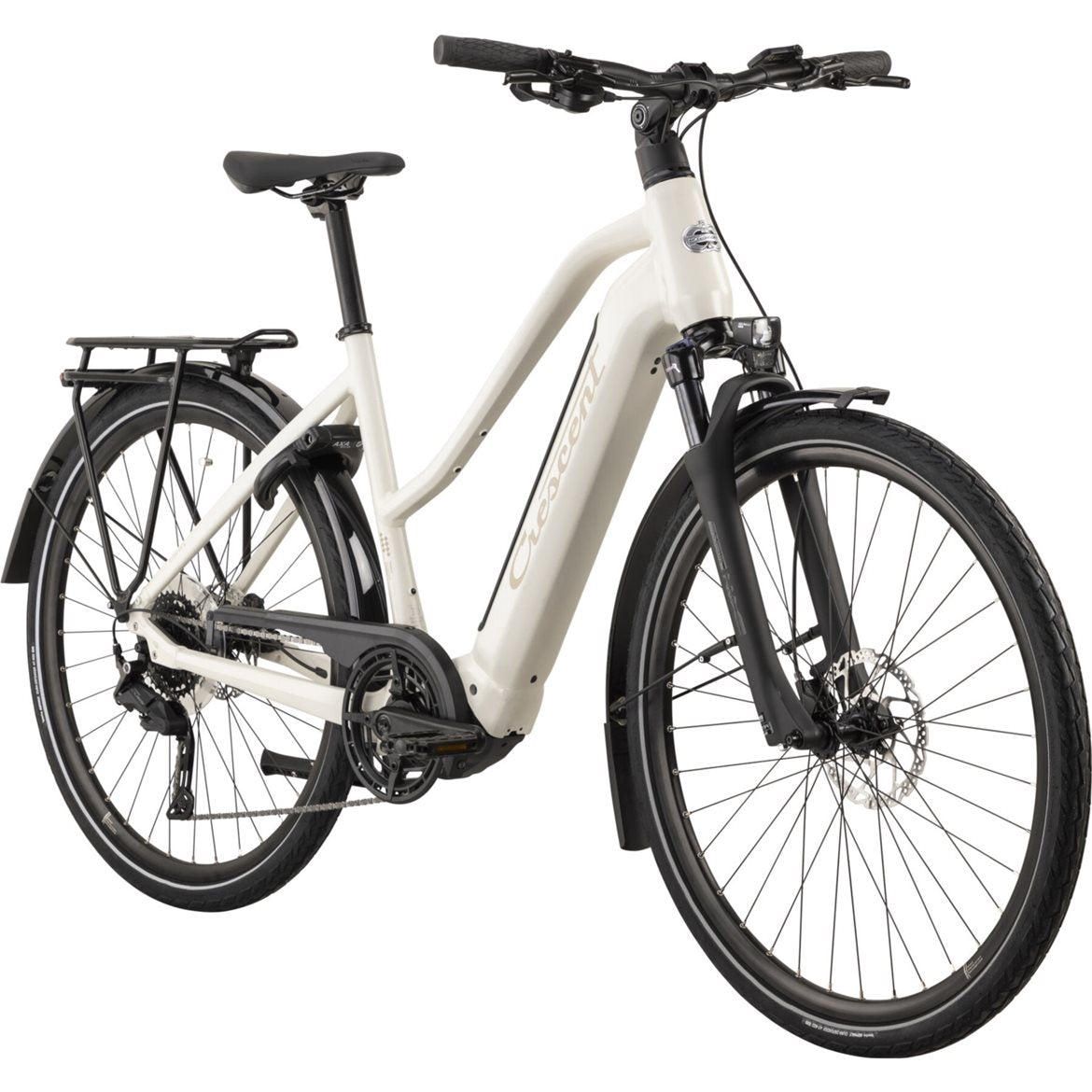 Crescent Elda 30S Elcykel 9 Växlar Grå