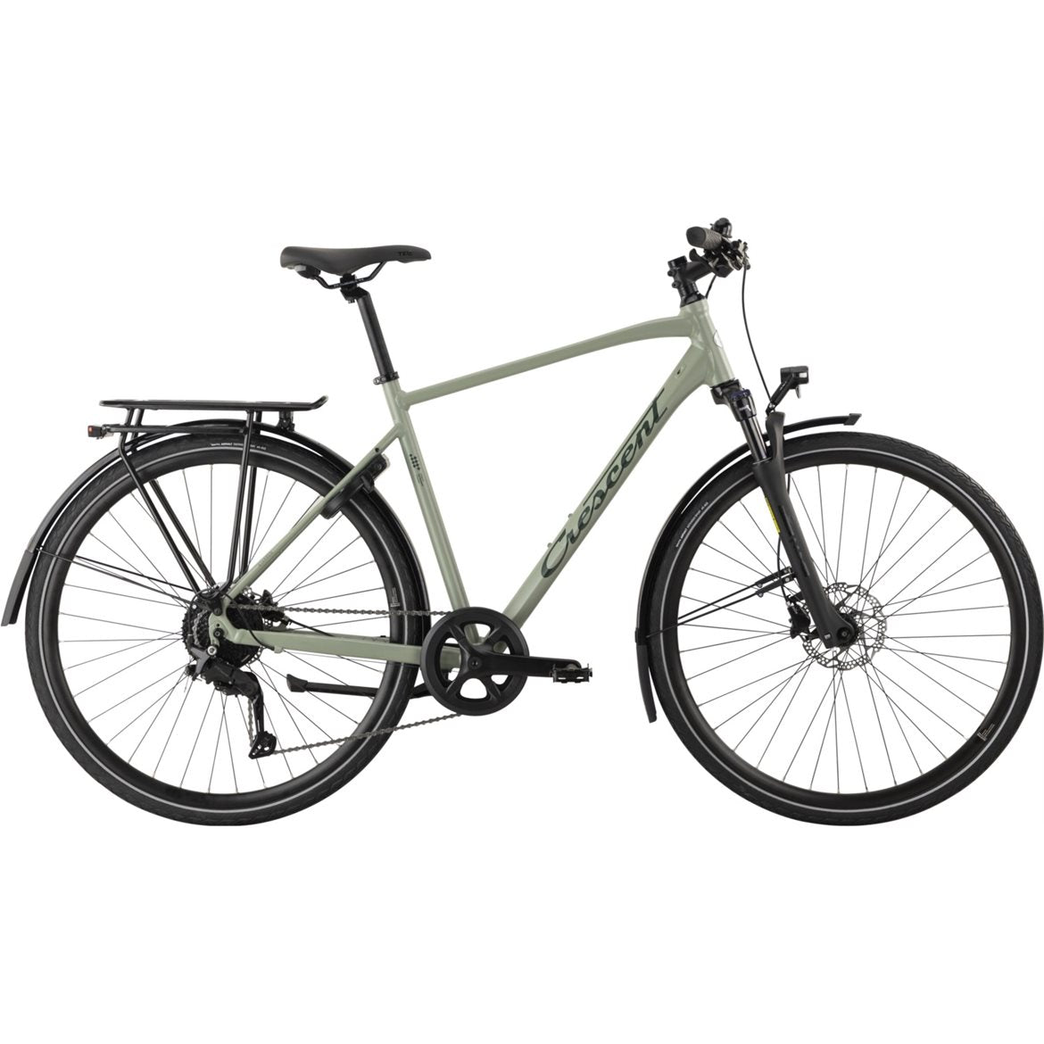 Crescent Starren Herrcykel 9 Växlar Grön