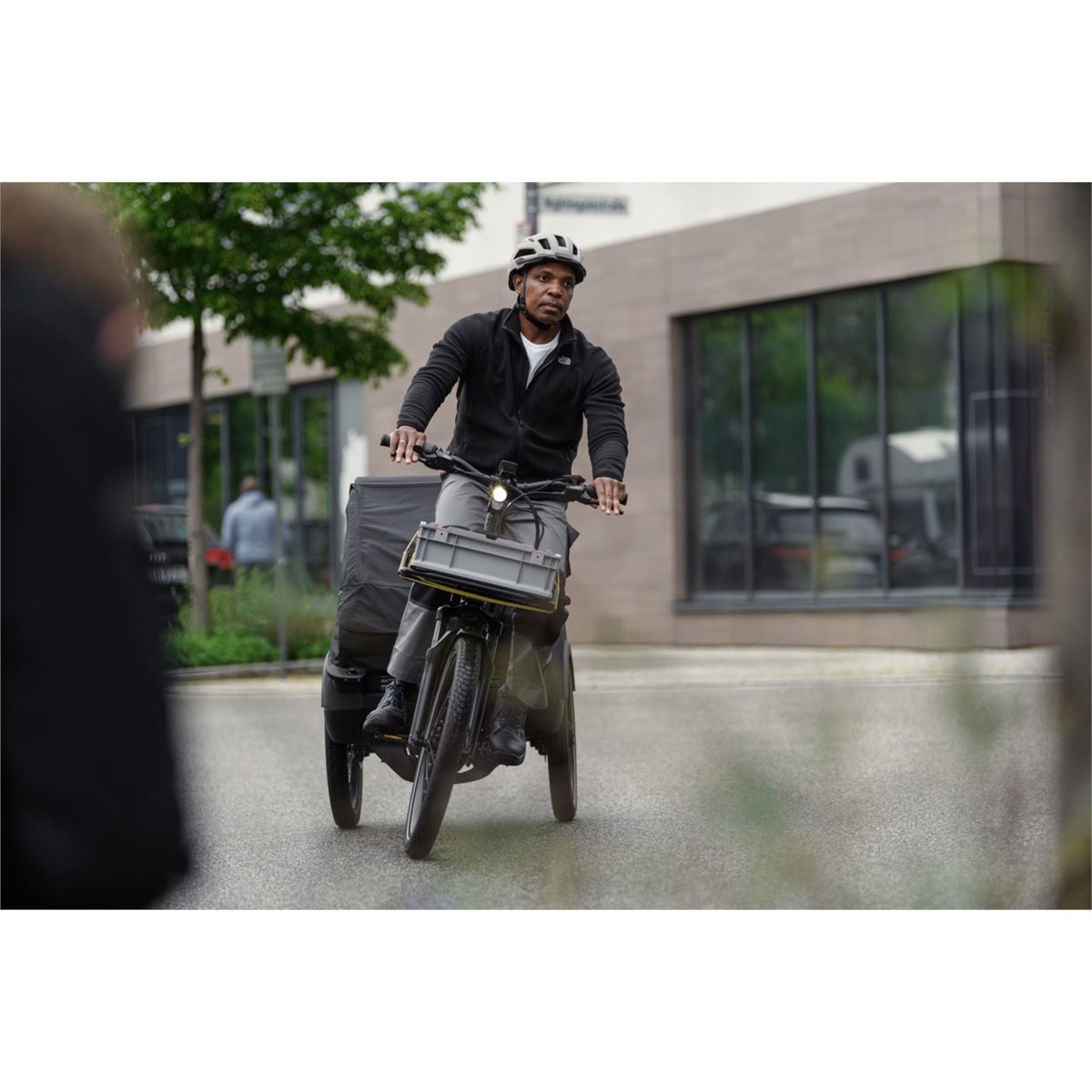 Cube Trehjulig Elcykel Trike Family Hybrid 1500Wh Swampgrey/Reflex