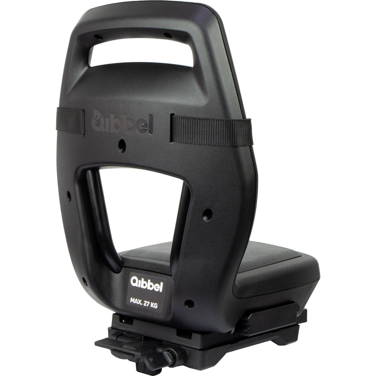 Cykelbarnstol Qibbel Junior 6+ AVS+ Midnight Black