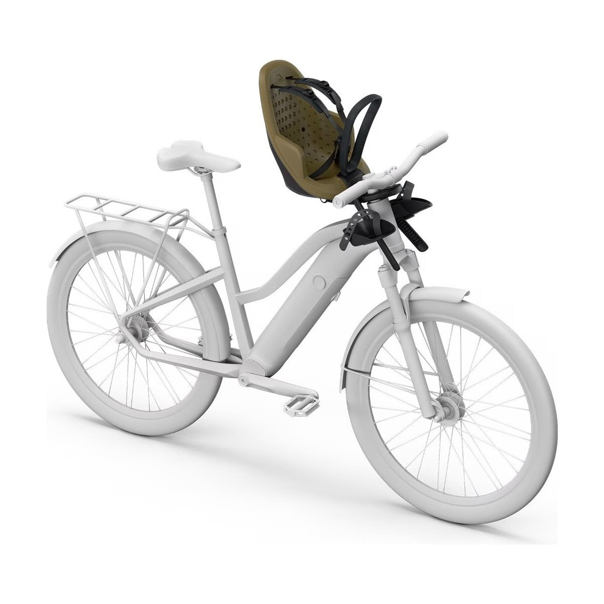 Cykelbarnstol Thule Yepp 2 Mini Front Mount Nutria green