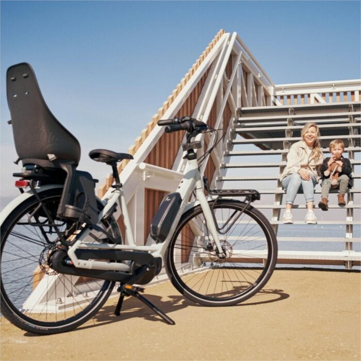 Cykelbarnstol URBAN IKI Rear Ta-Ke Bincho Black