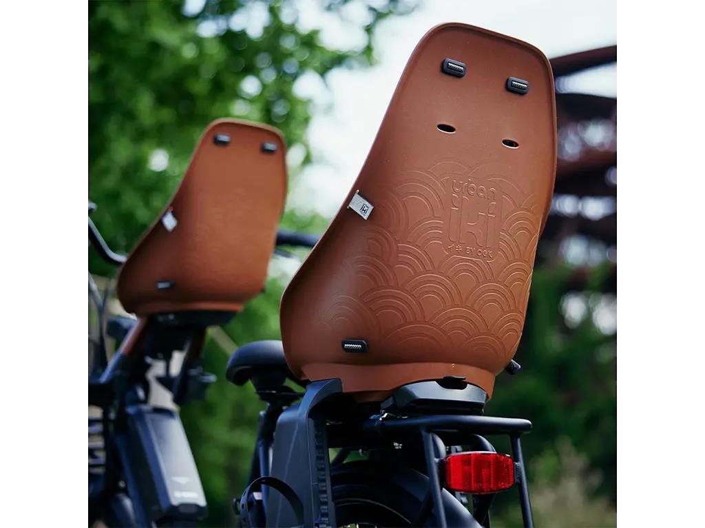 Cykelbarnstol URBAN IKI Rear Ta-Ke Haniwa Brown/Bincho Black