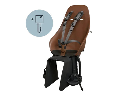 Cykelbarnstol URBAN IKI Rear Ta-Ke Haniwa Brown/Bincho Black