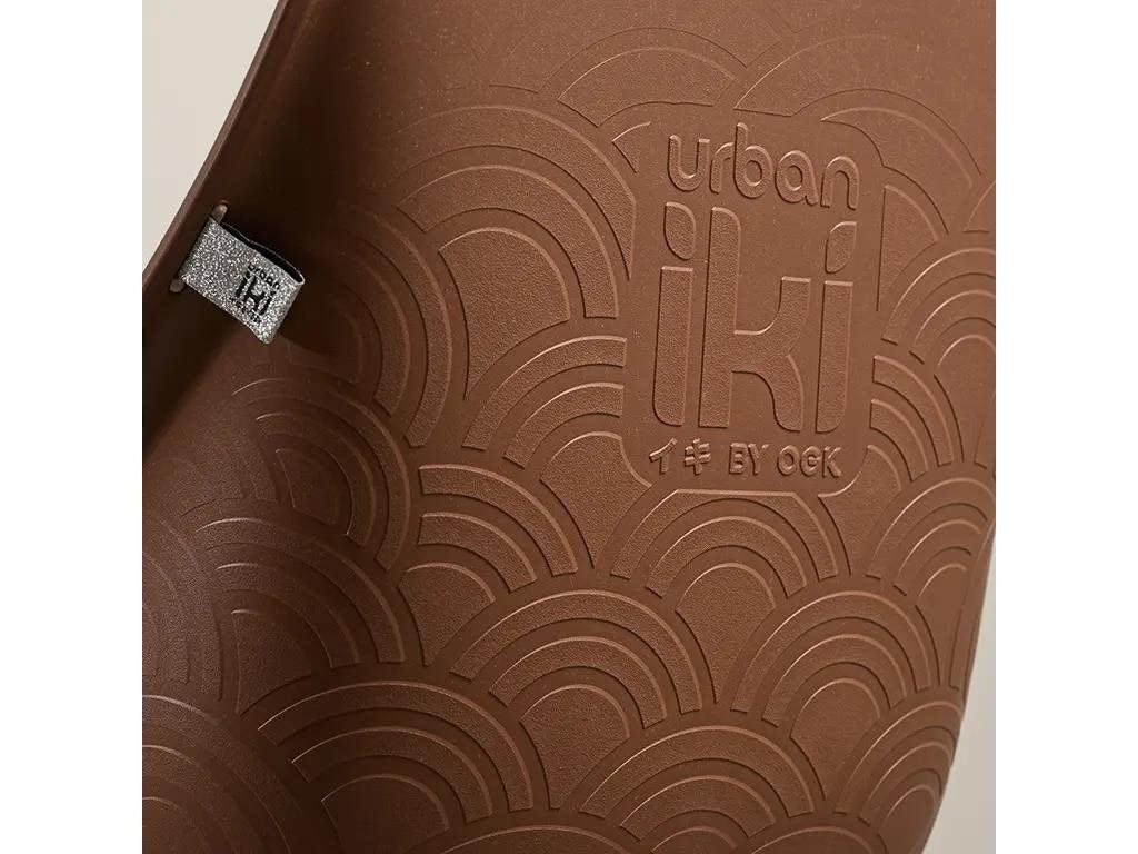 Cykelbarnstol URBAN IKI Rear Ta-Ke Haniwa Brown/Bincho Black