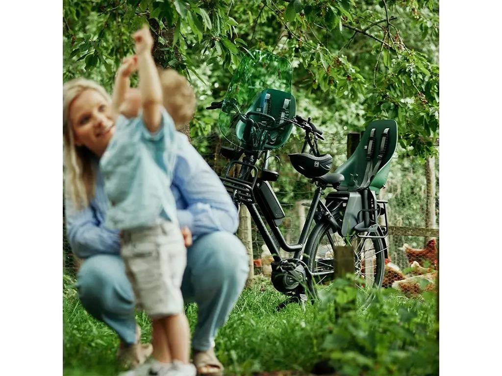 Cykelbarnstol URBAN IKI Rear Ta-Ke Mosu Green/Bincho Black