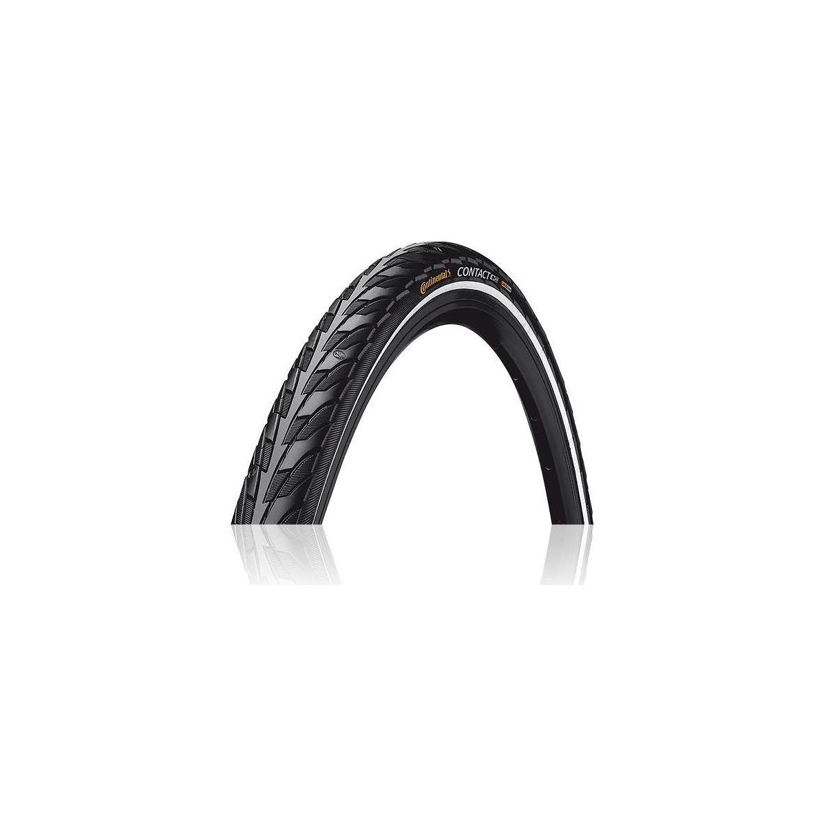 Cykeldäck Continental CONTACT SafetySystem Breaker 47-559 (26x1.75") Svart/Reflex