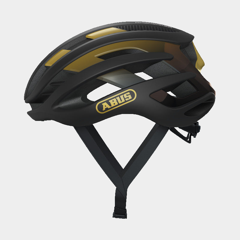 Cykelhjälm ABUS AirBreaker svart/guld