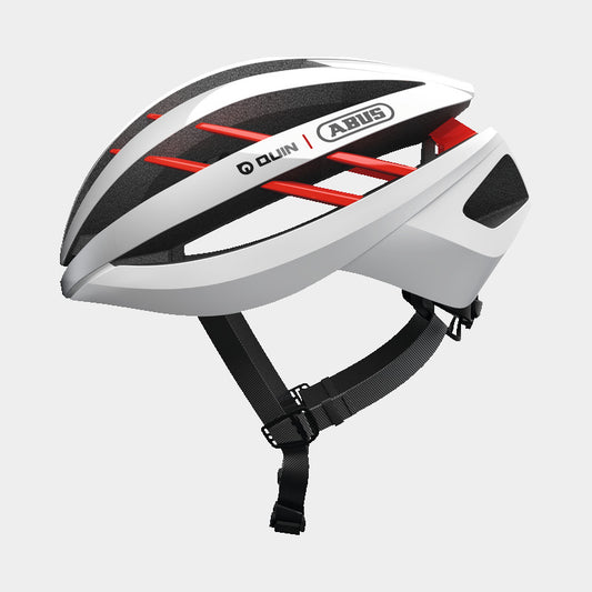 Cykelhjälm ABUS Aventor QUIN vit