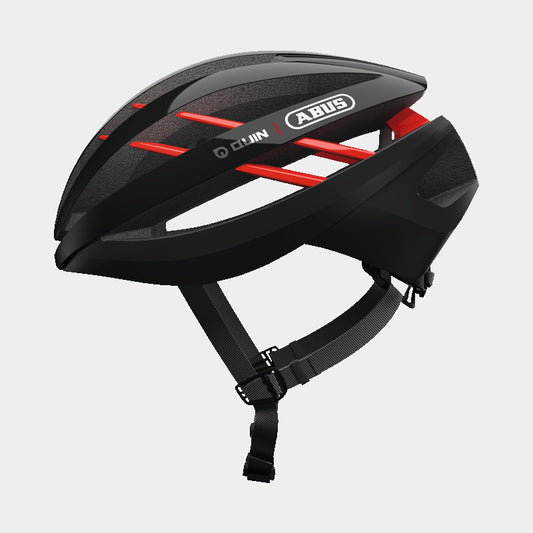 Cykelhjälm ABUS Aventor QUIN svart
