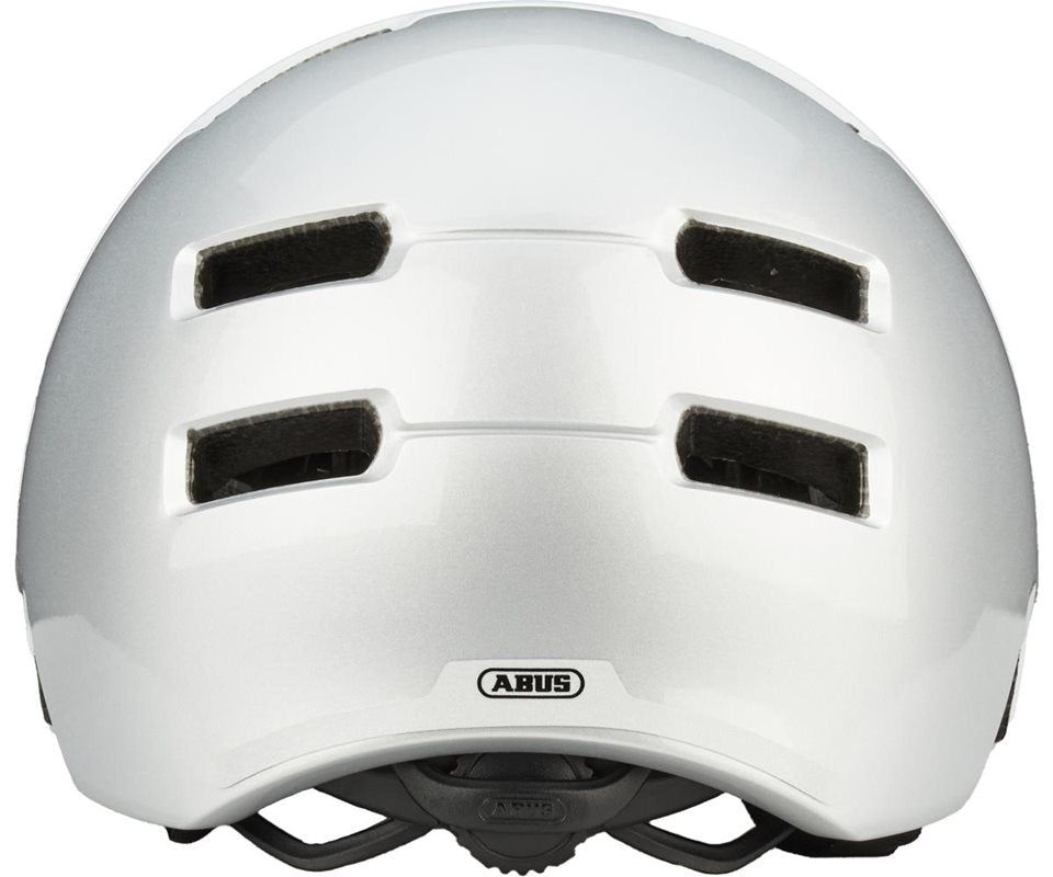 Cykelhjälm Abus Skurb ACE Silver White