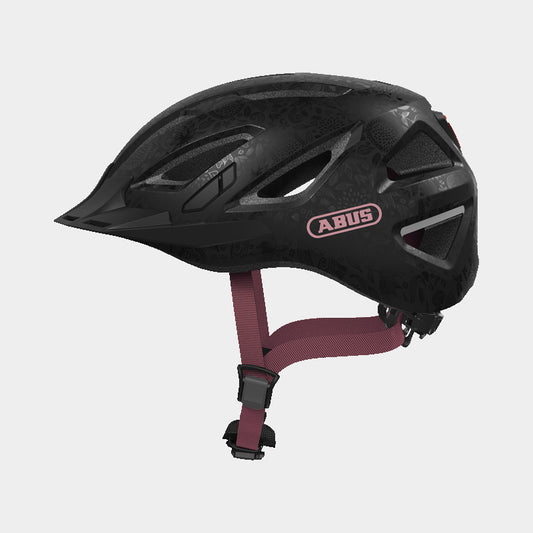 Cykelhjälm ABUS Urban-I 3.0 svart/röd