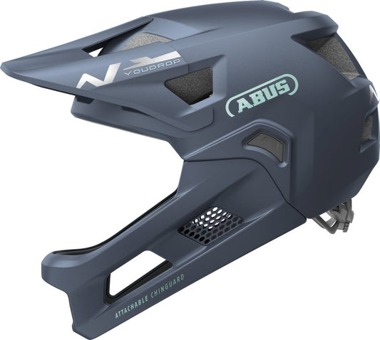 Cykelhjälm barn Abus YouDrop FF Midnight Blue