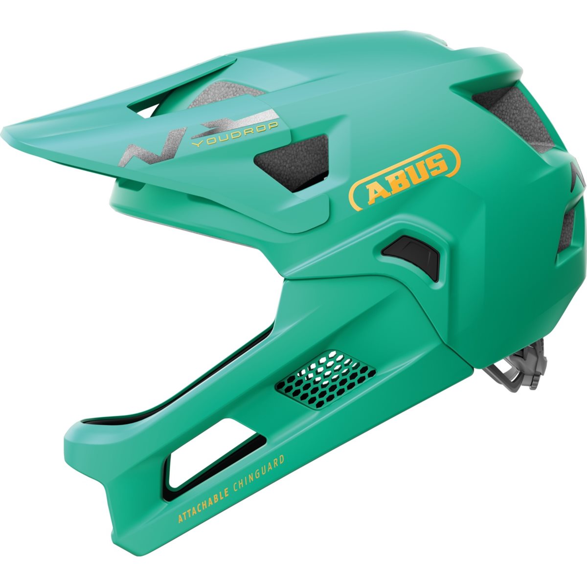 Cykelhjälm barn Abus YouDrop FF Sage Green