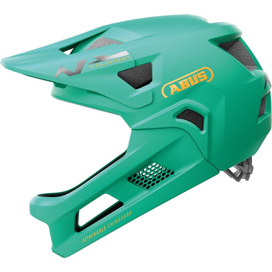 Cykelhjälm barn Abus YouDrop FF Sage Green
