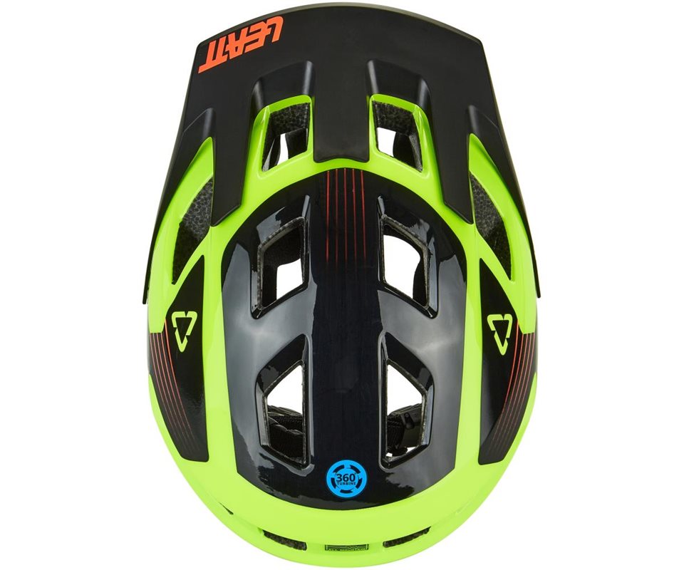 Cykelhjälm barn Leatt Helmet MTB AllMtn 1.0 JR Lime