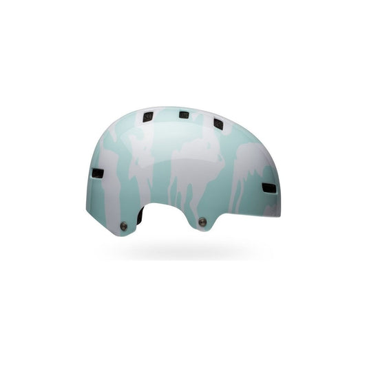 Cykelhjälm BELL SPAN Gloss White/Blue Ravine