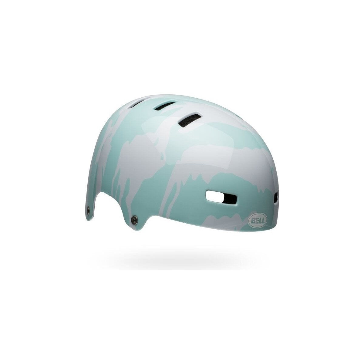 Cykelhjälm BELL SPAN Gloss White/Blue Ravine