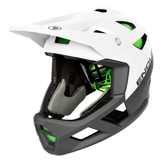 Cykelhjälm Endura MT500 Full Face White