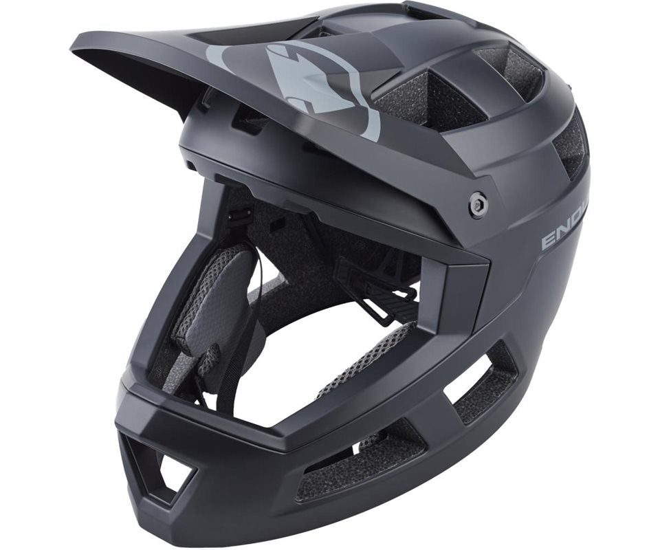 Cykelhjälm Endura Singletrack Full Face Black
