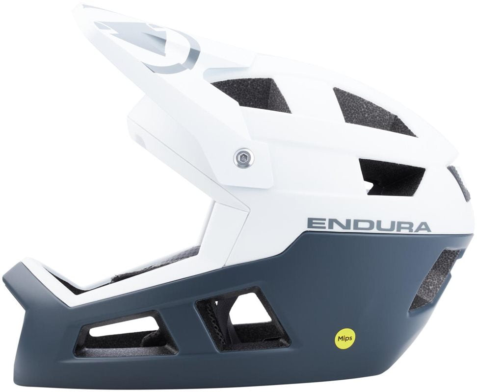 Cykelhjälm Endura Singletrack Full Face White