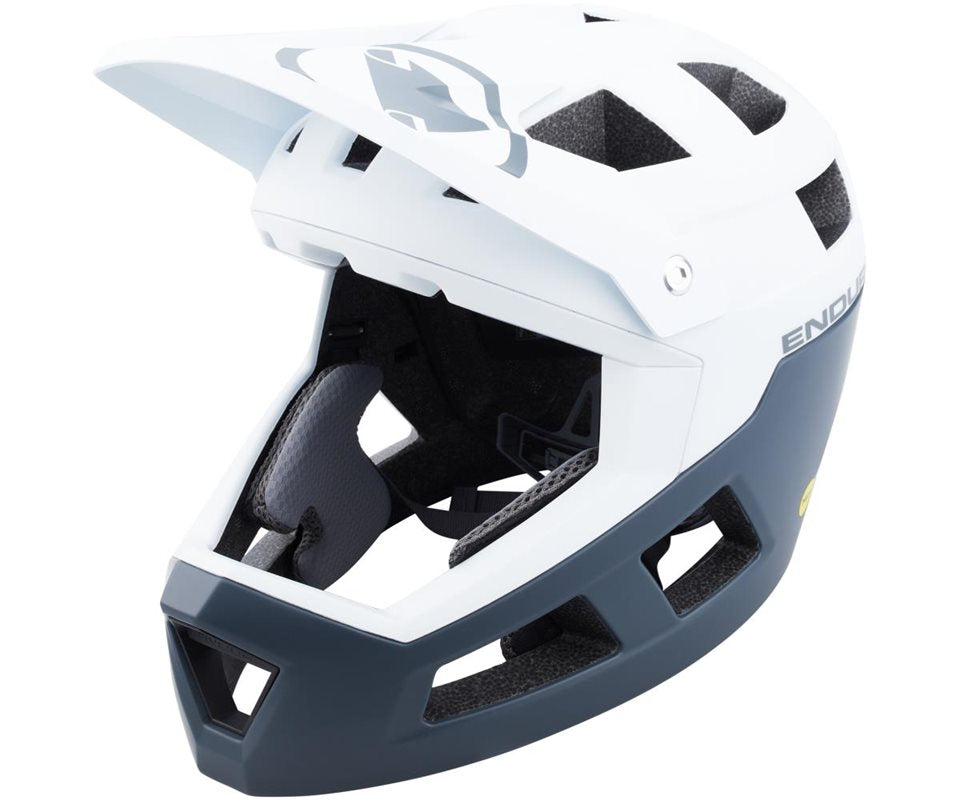 Cykelhjälm Endura Singletrack Full Face White