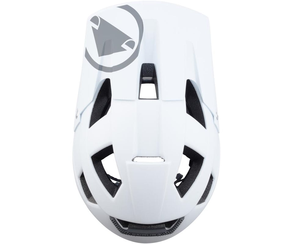 Cykelhjälm Endura Singletrack Full Face White