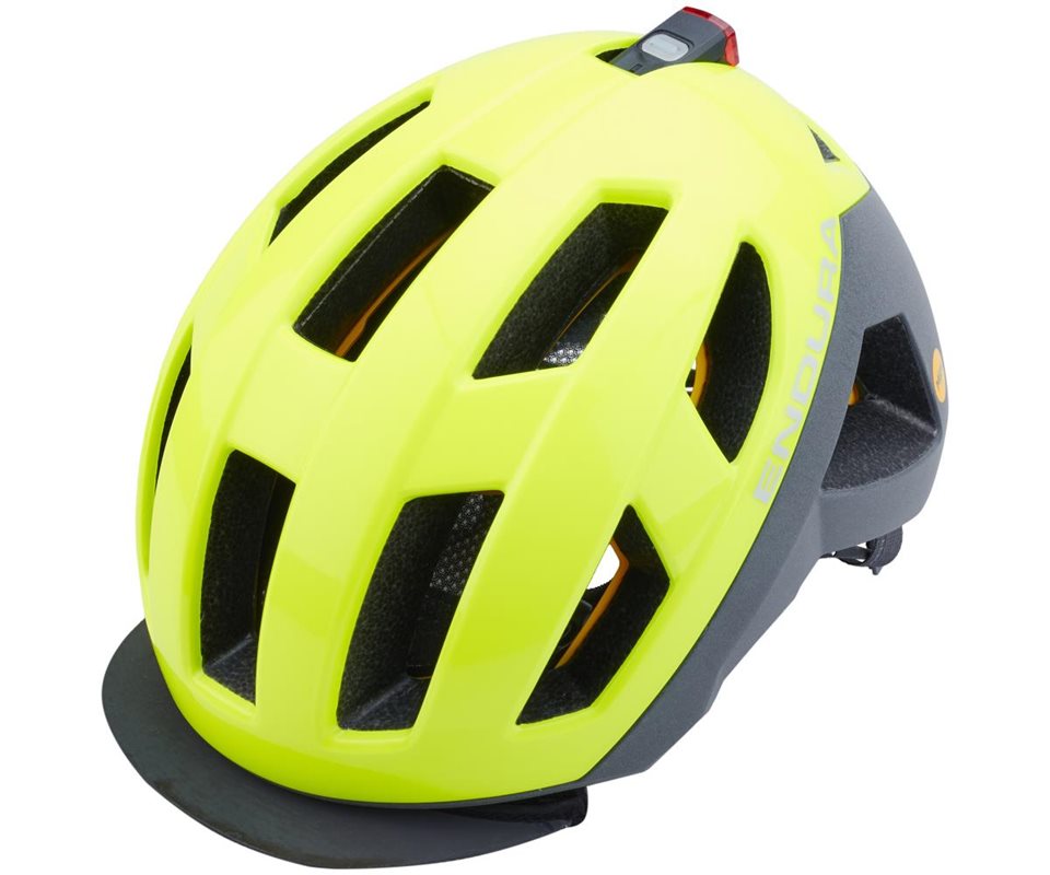 Cykelhjälm Endura Urban Luminite Hivizyellow