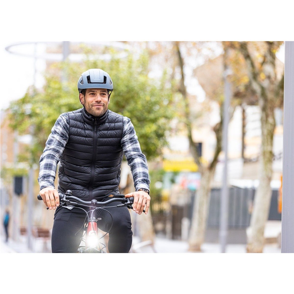 Cykelhjälm Lazer CityZen KinetiCore Blue