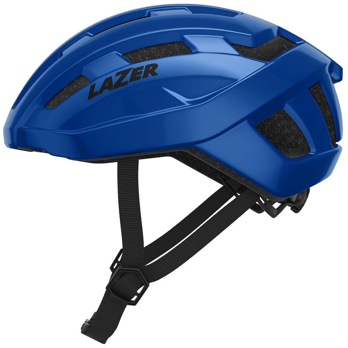 Cykelhjälm Lazer Tempo KinetiCore blå One Size 54-61 cm