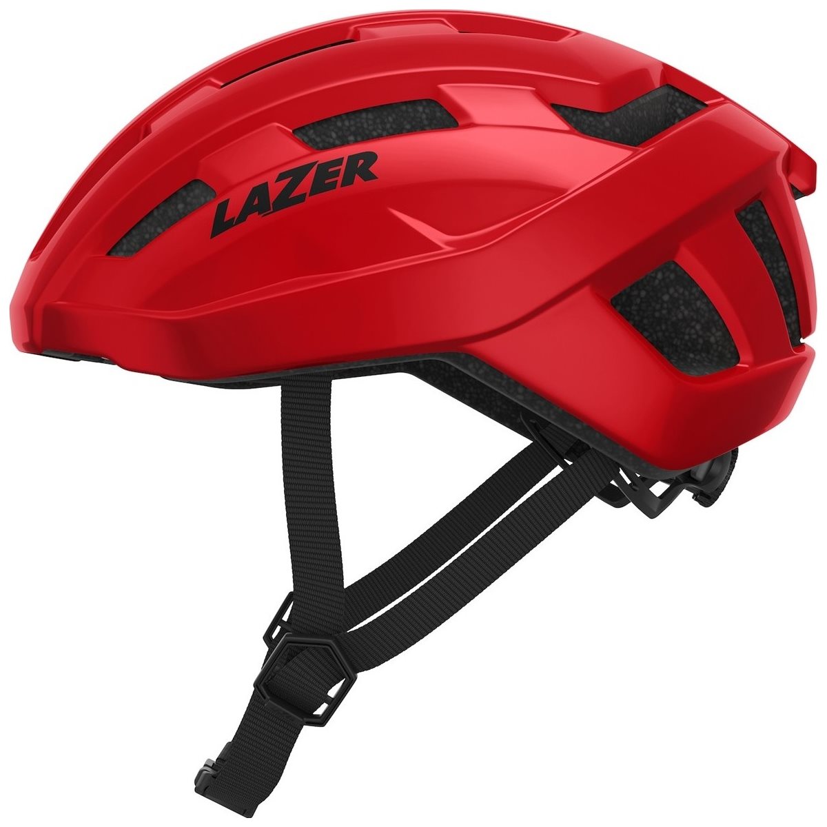 Cykelhjälm Lazer Tempo KinetiCore Röd One Size 54-61 cm