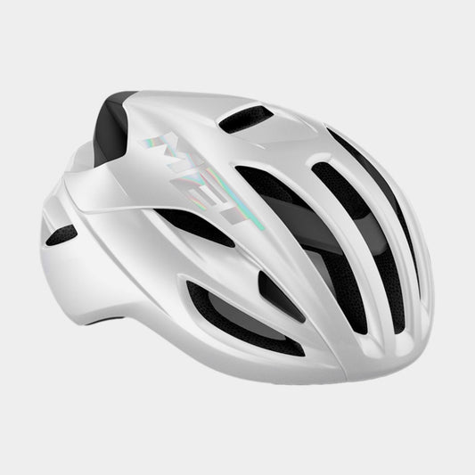 Cykelhjälm MET Rivale vit