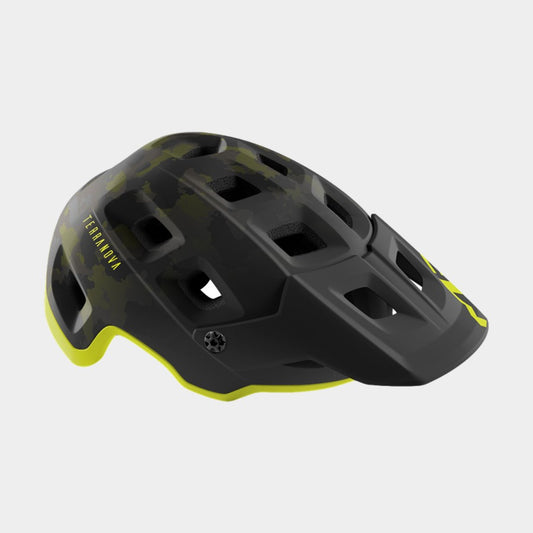 Cykelhjälm MET Terranova MIPS grön camo