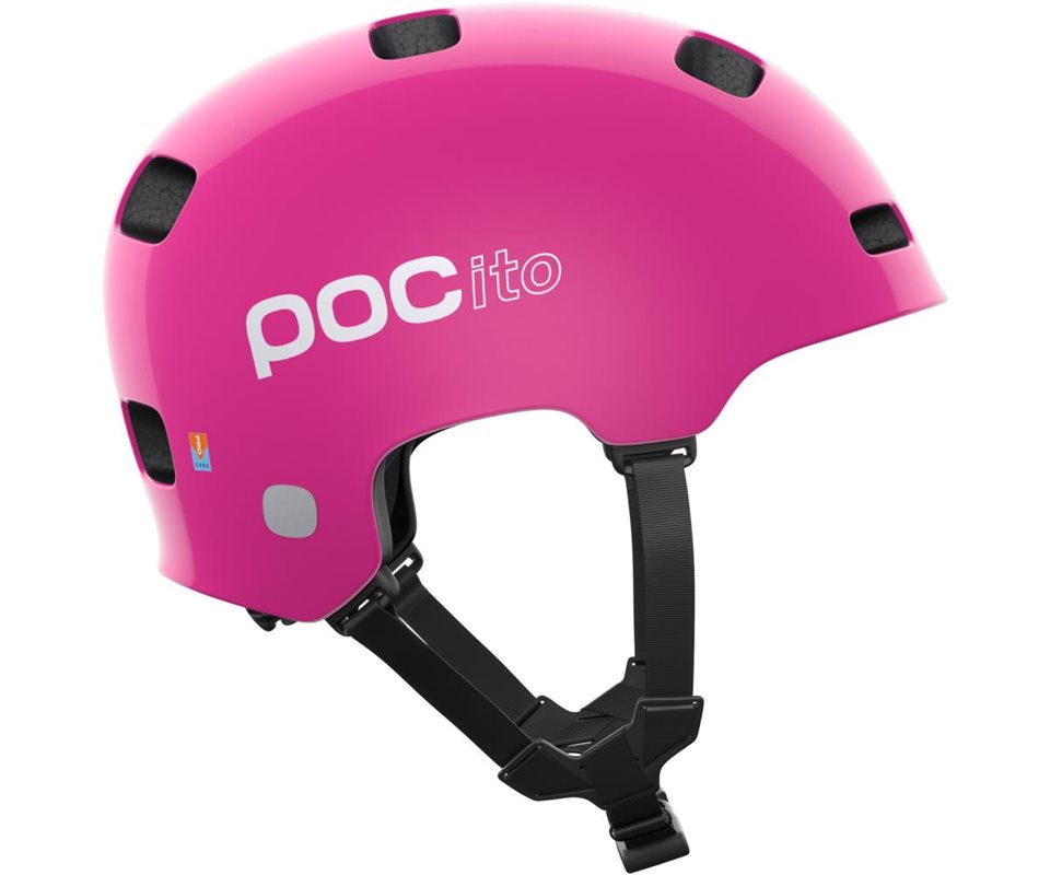 Cykelhjälm Poc POCito Crane Mips Fluorescent Pink