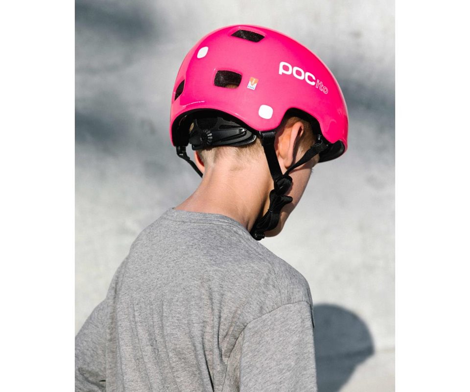 Cykelhjälm Poc POCito Crane Mips Fluorescent Pink