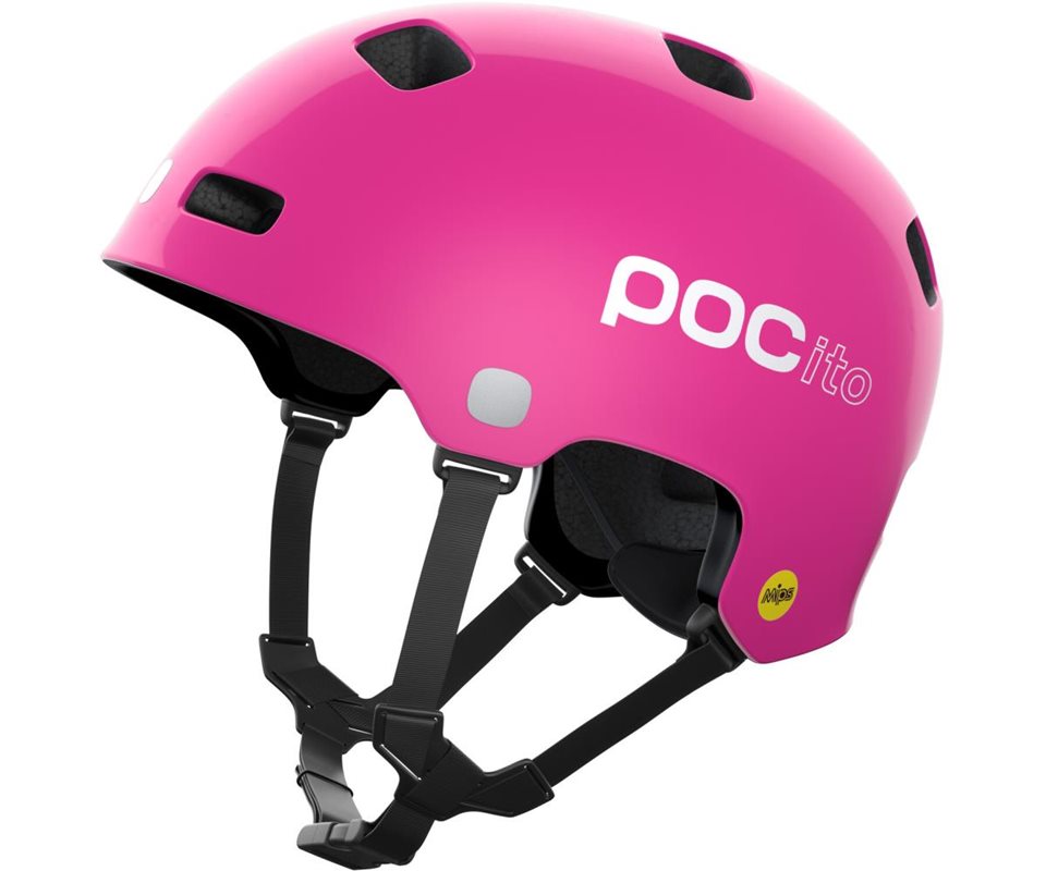 Cykelhjälm Poc POCito Crane Mips Fluorescent Pink