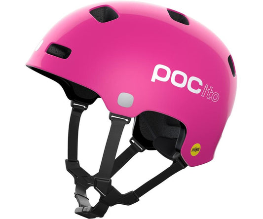 Cykelhjälm Poc POCito Crane Mips Fluorescent Pink
