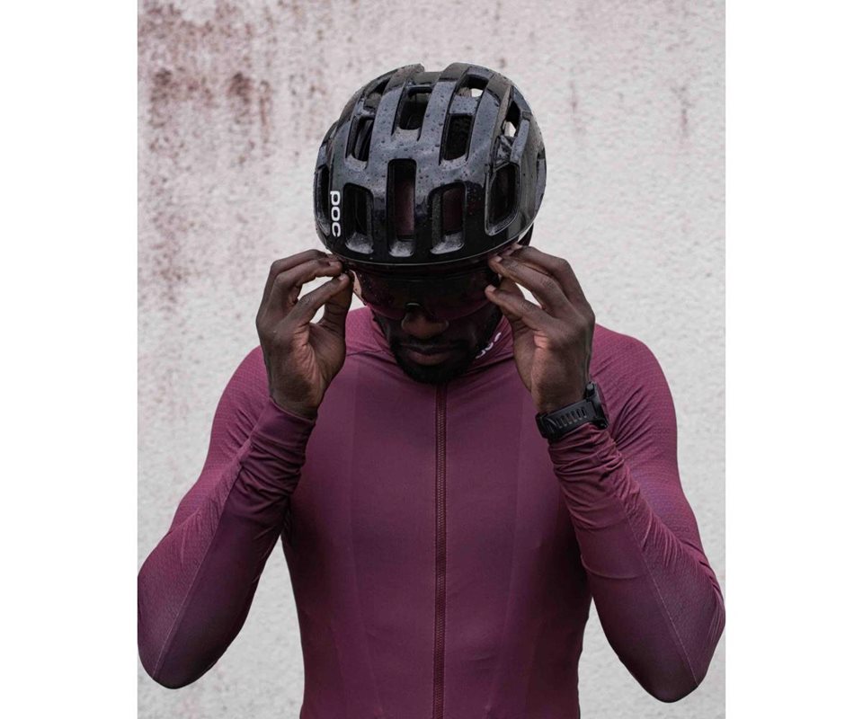 Cykelhjälm Poc Ventral Lite Uranium Black Matt