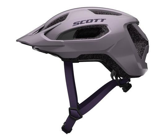 Cykelhjälm Scott Supra Silver Purple