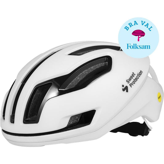 Cykelhjälm Sweet Protection Falconer 2Vi Mips Helmet Satin White