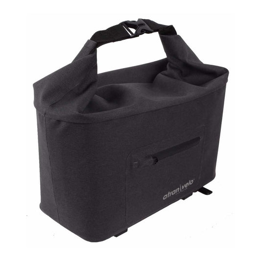 Cykelväska Pakethållare Atran Velo Travel Top Bag 10.5 L Svart