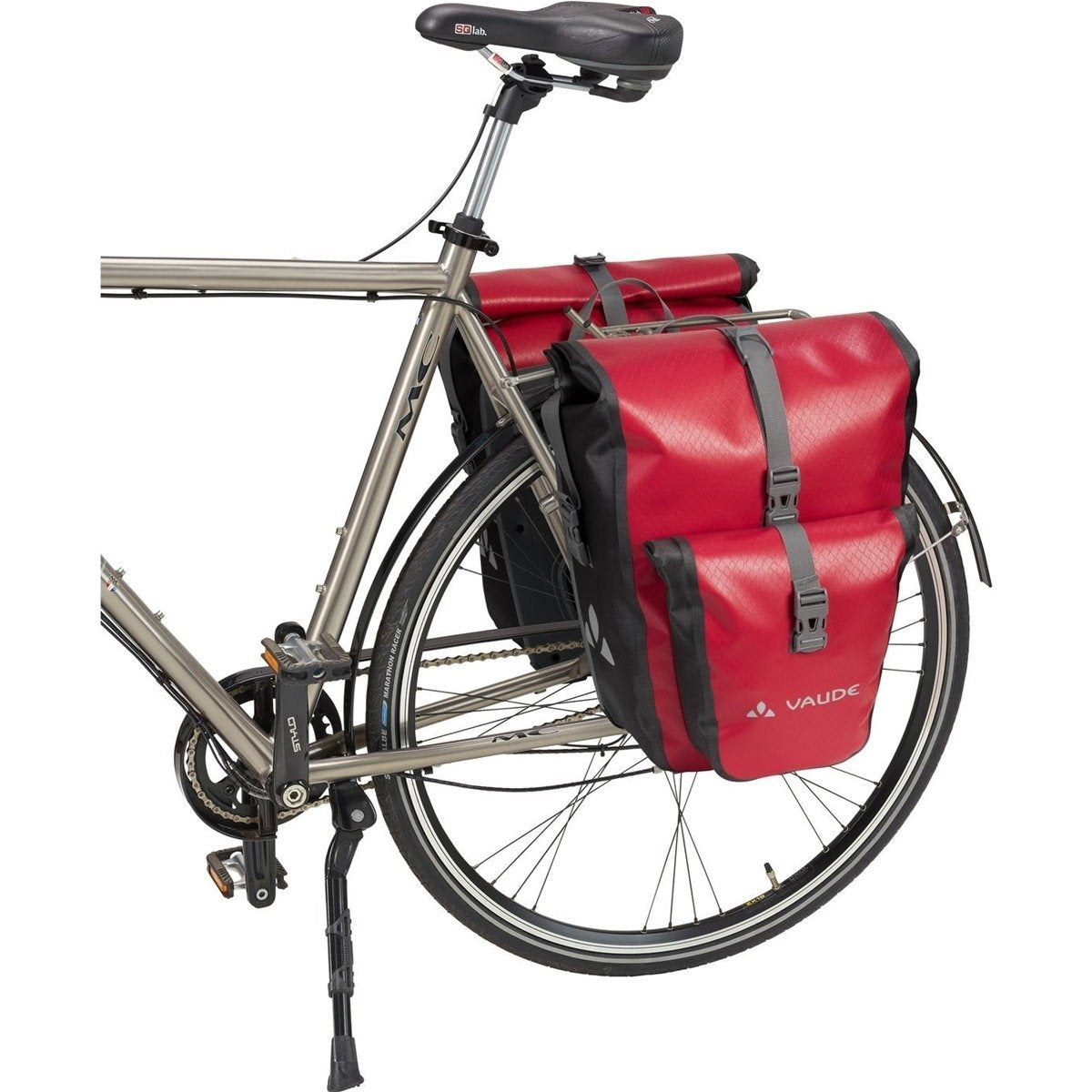 Cykelväska Pakethållare Vaude Aqua Back Plus Pair Icicle 51 Liter