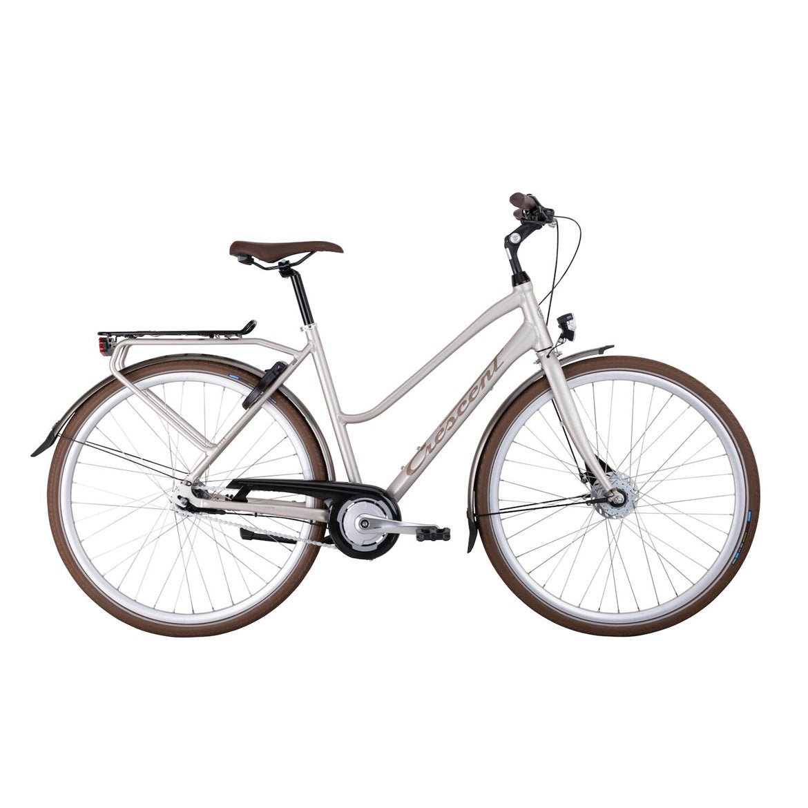 Damcykel Crescent Rissa Silver Pearl matt